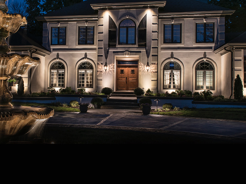 We can handle any landscape lighting job