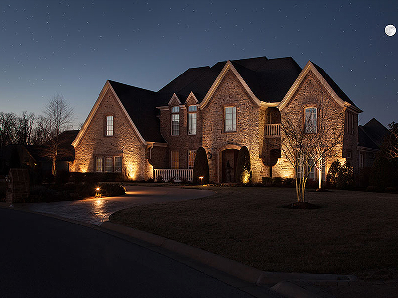 We can handle any landscape lighting job